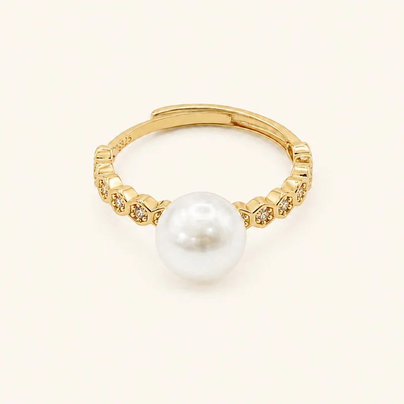 Der Grace | Aurora Perlenring