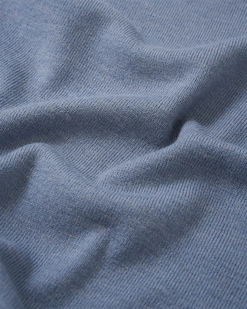 Hedgehog Triangle Scarf in Blue