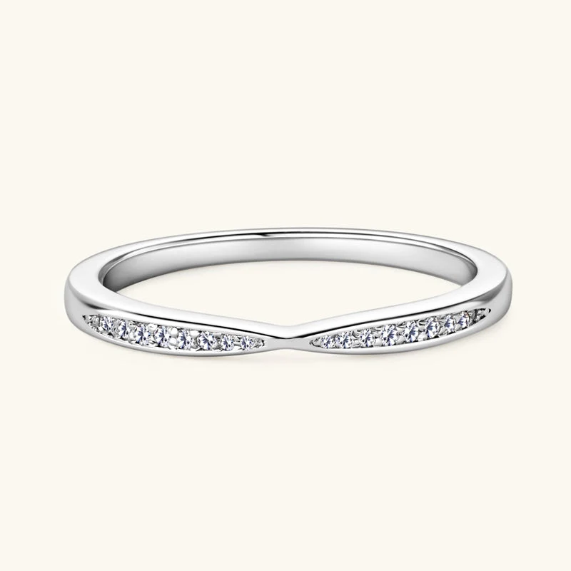 Eternity Premium Moissanit Pavé Ehering