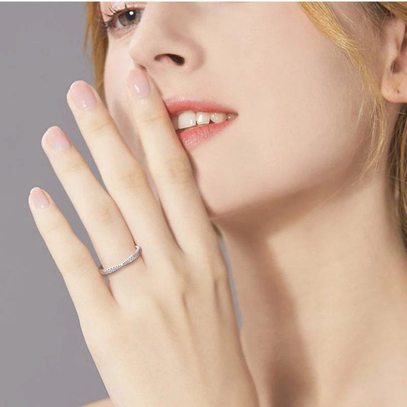 Eternity Premium Moissanit Pavé Ehering