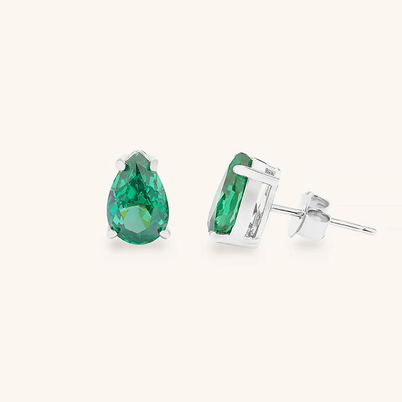 Leuchtende Wassertropfen-Ohrstecker