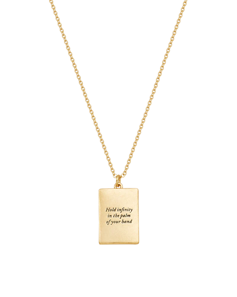 Talisman Eye Necklace in Gold
