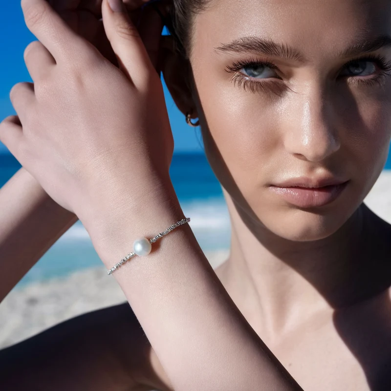 Elegantes Perlenarmband