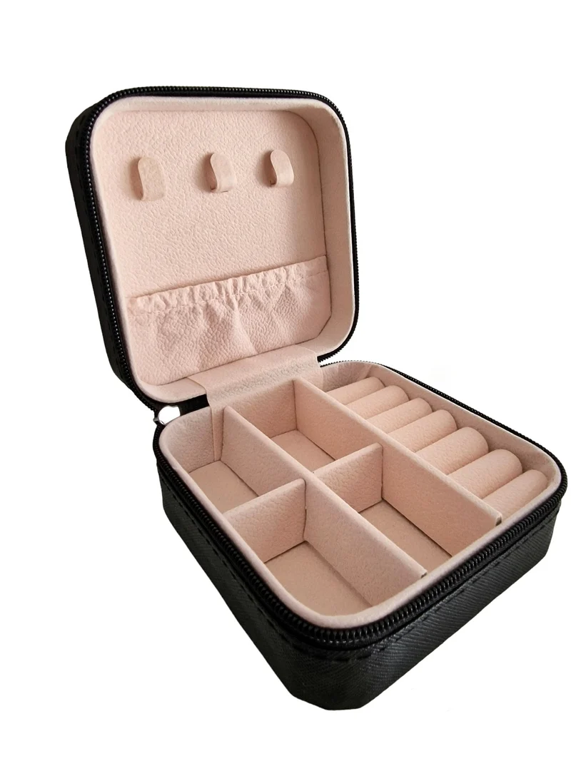 Schmuckkästchen PU Leder Beige