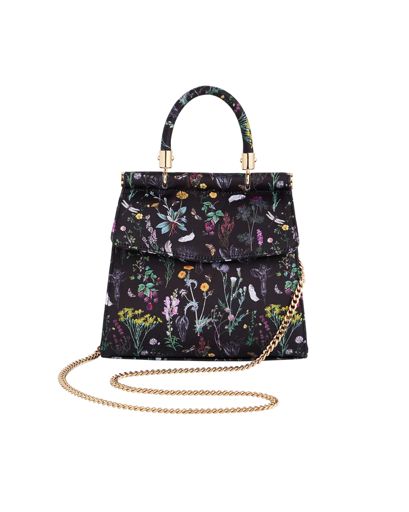 Black Wilderness Mini Top Handle Tote