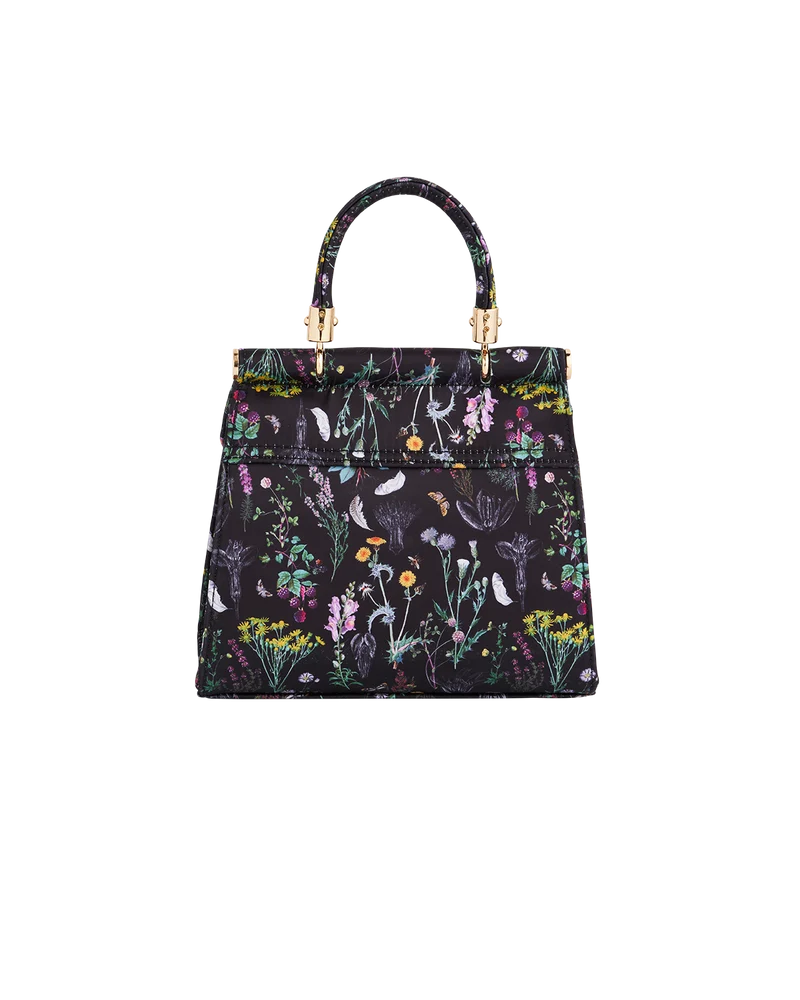 Black Wilderness Mini Top Handle Tote