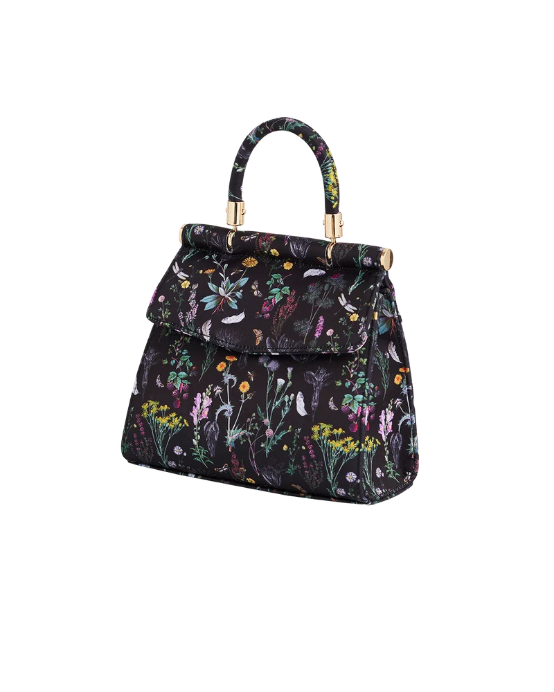 Black Wilderness Mini Top Handle Tote