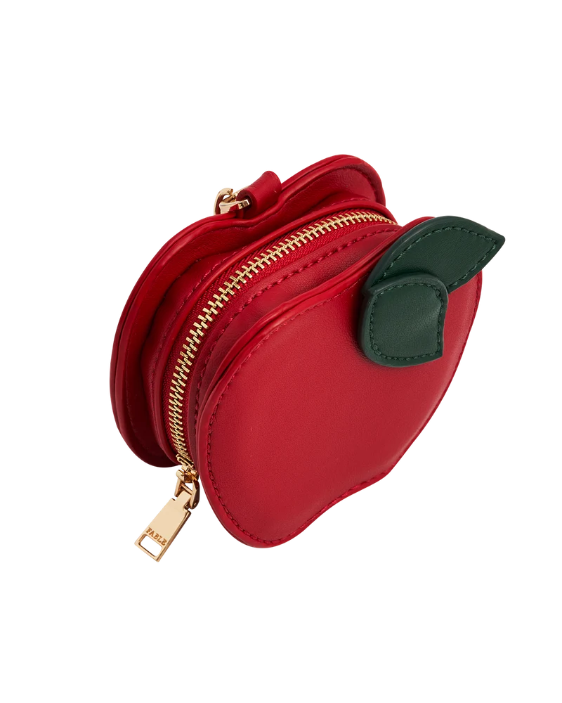Apple Clip on Coin Purse Charm