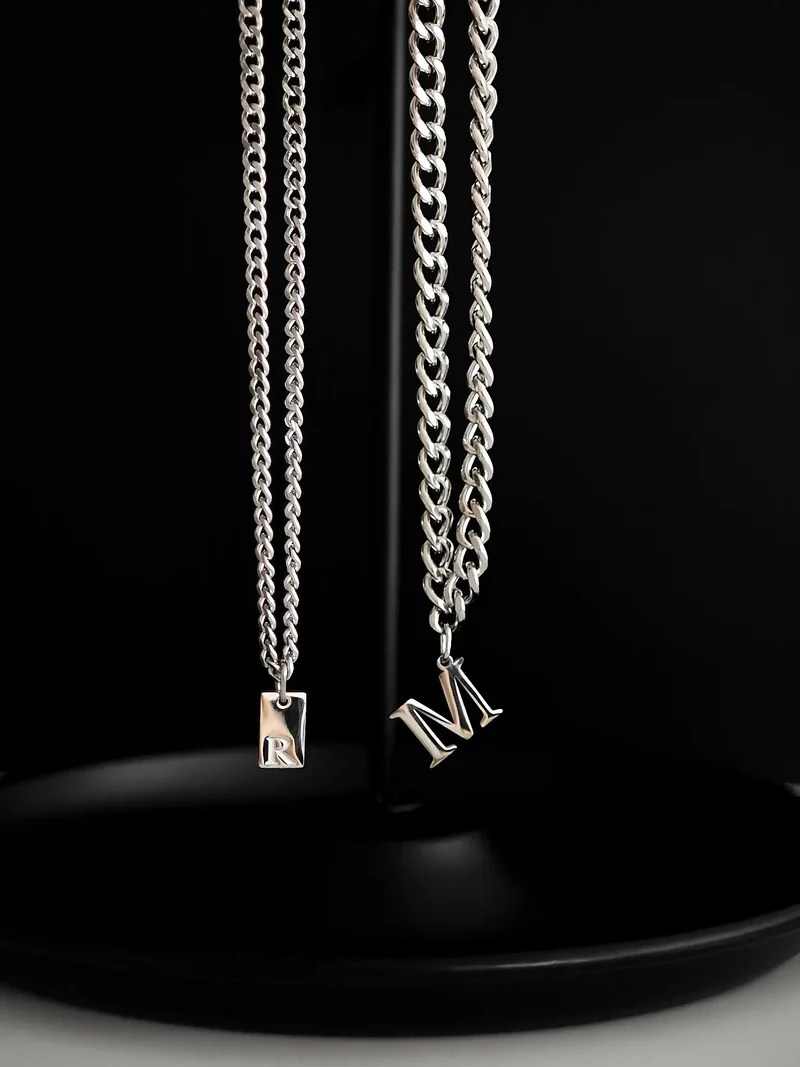 Slim Letter Chain