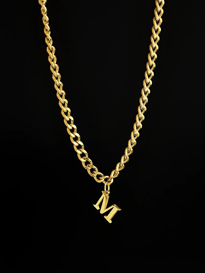 Cuban Letter Chain Gold