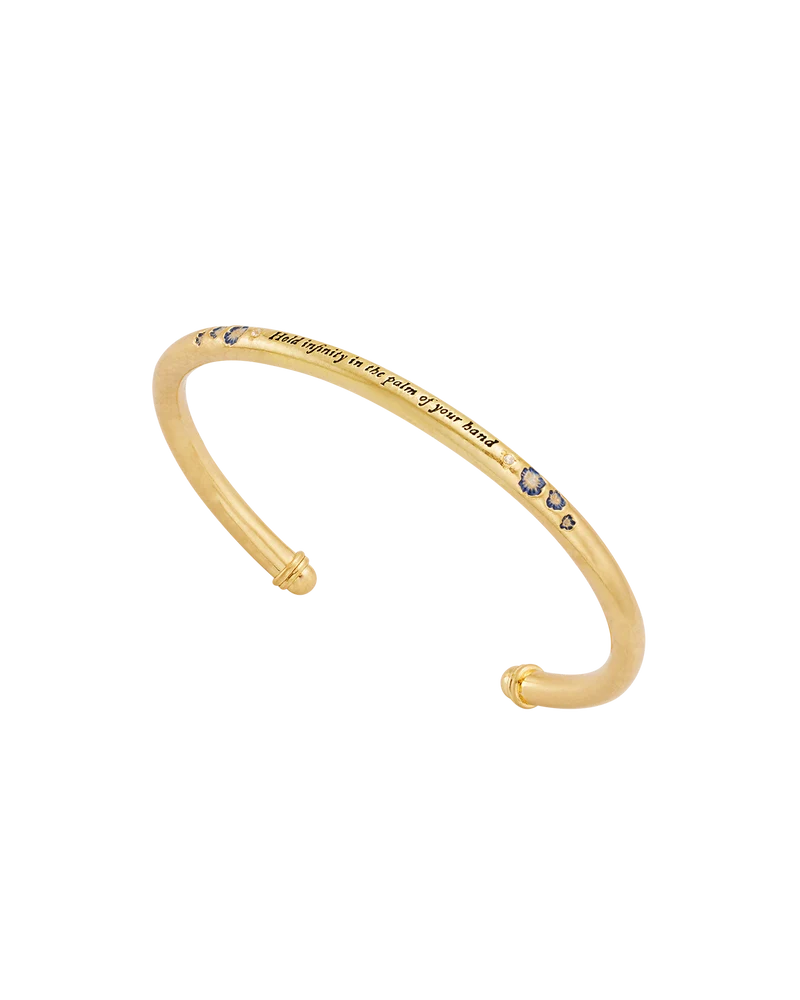 Larkspur Bangle in Gold