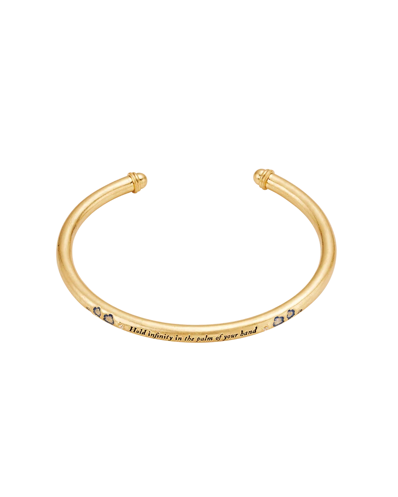 Larkspur Bangle in Gold