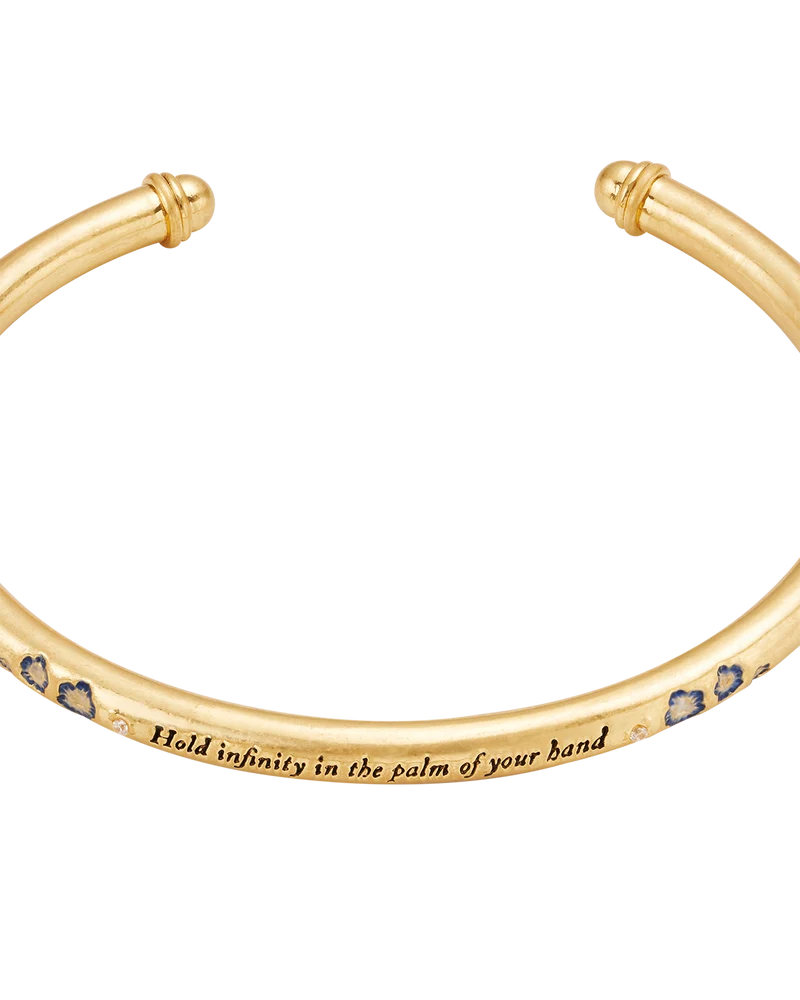 Larkspur Bangle in Gold