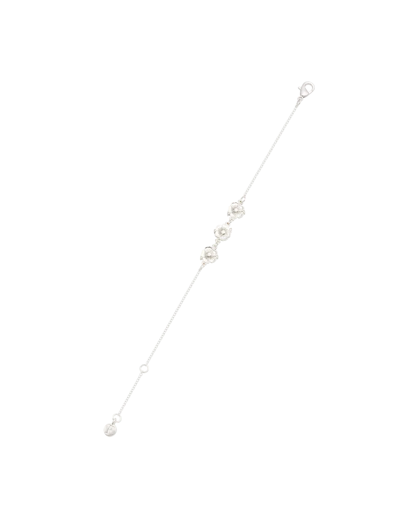 Larkspur Charm Bracelet in SIlver