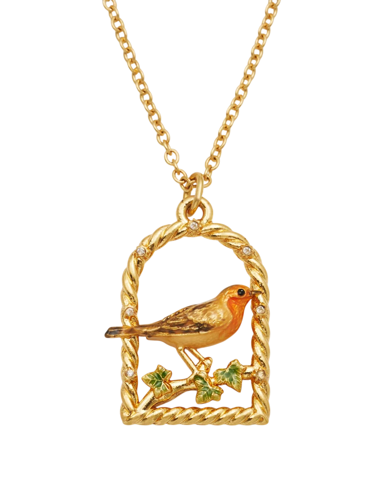 Robin Necklace in Gold