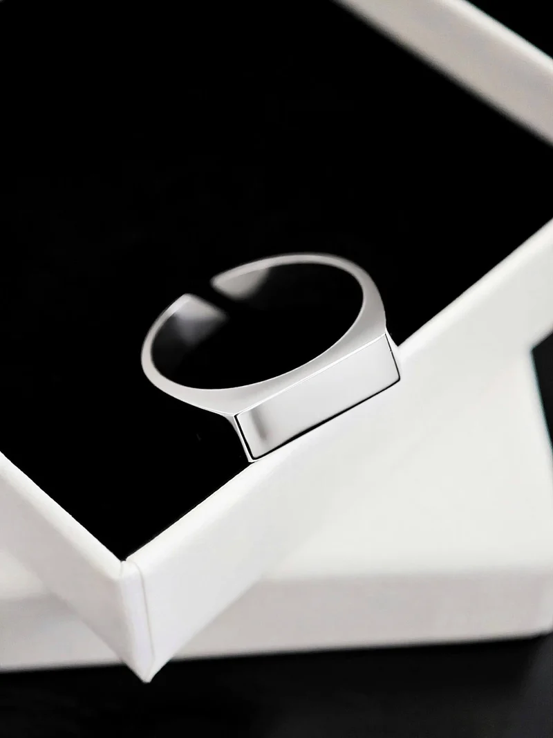 Sleek Square Ring