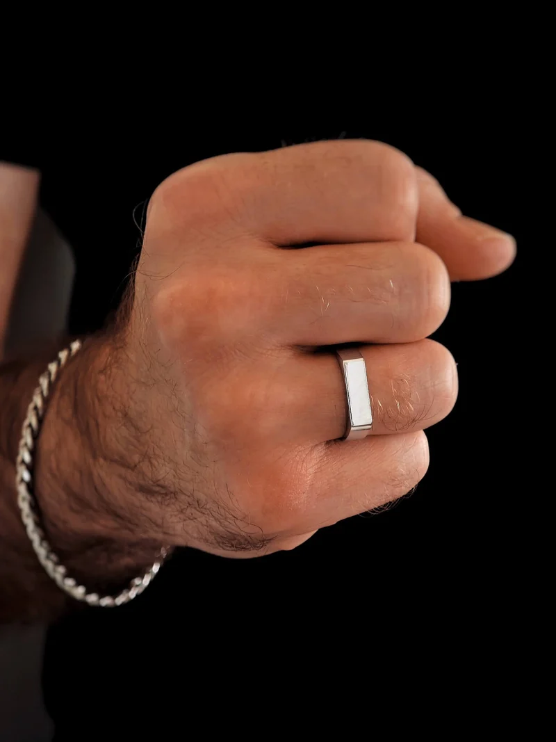 Sleek Square Ring