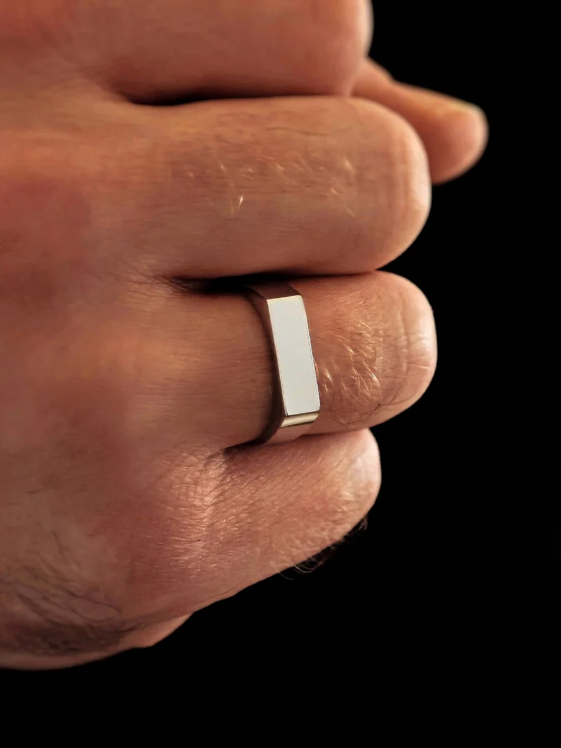 Sleek Square Ring