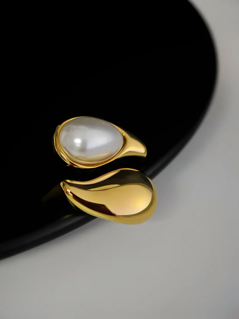 Pearl Drop Ring