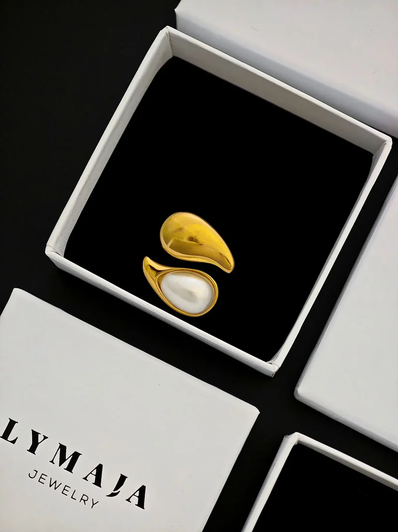 Pearl Drop Ring