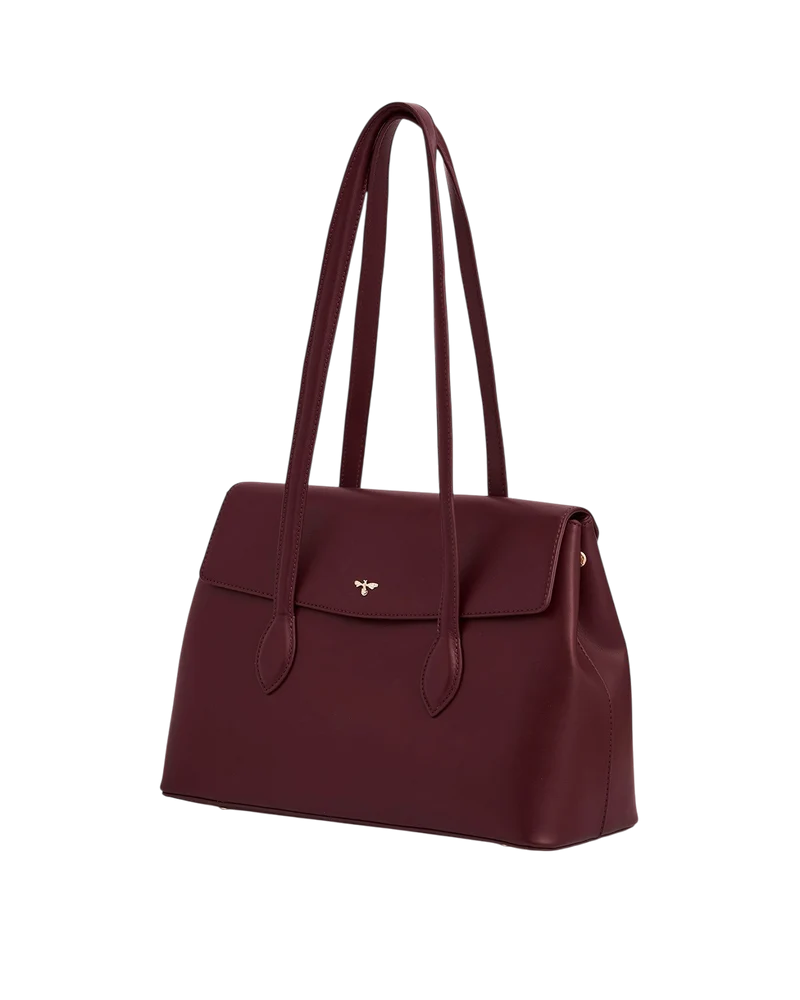 Romilly Shoulder Bag in Burgundy