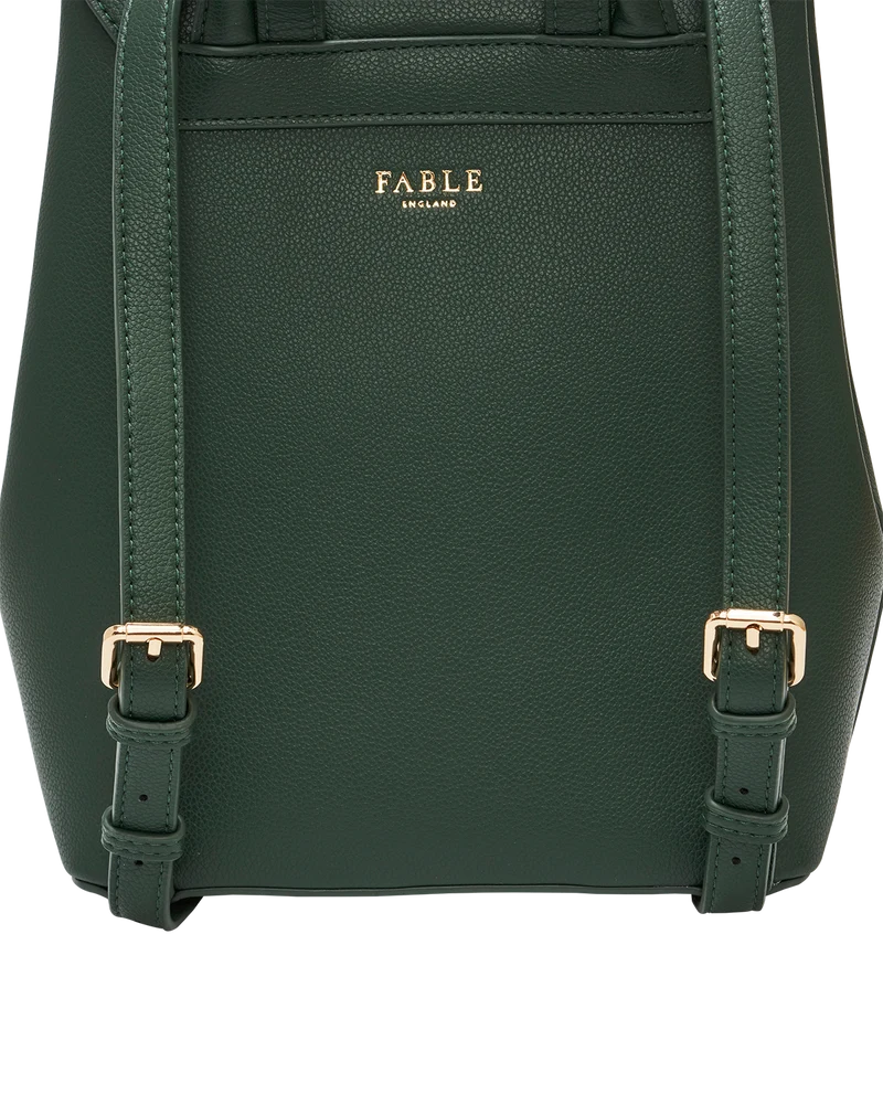 Laura Small Backpack in Forest Green
