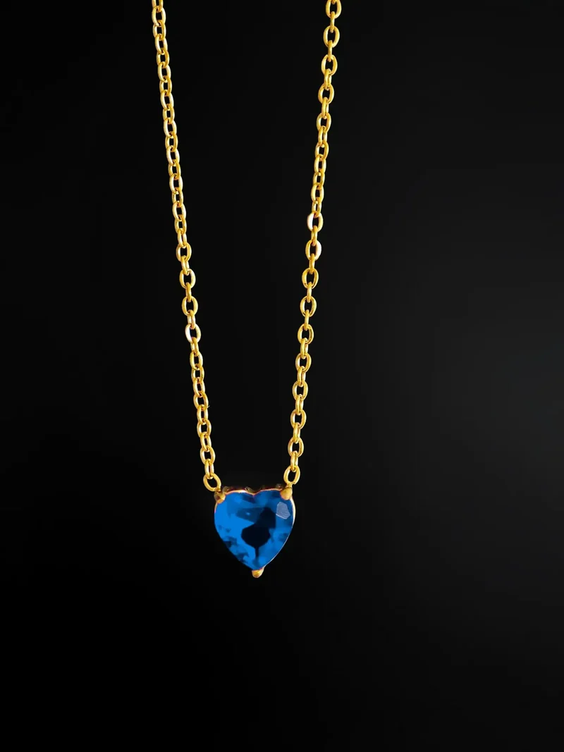 Ocean Heart Halskette