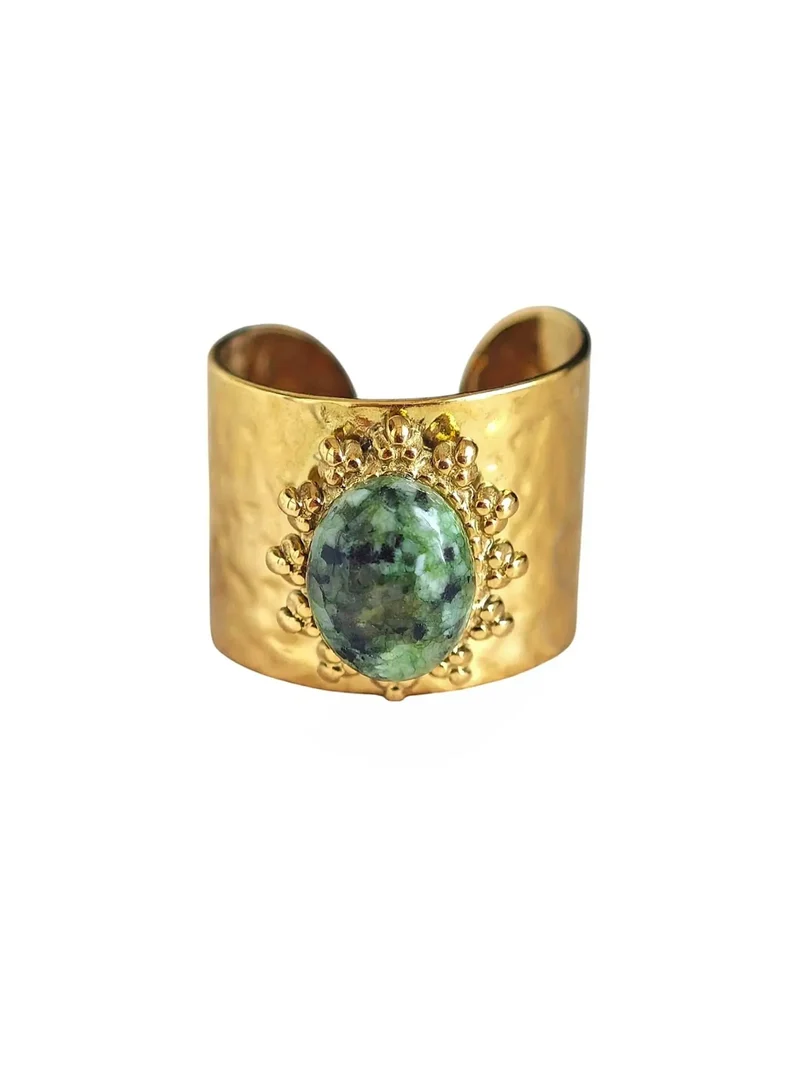 Green Solara Ring