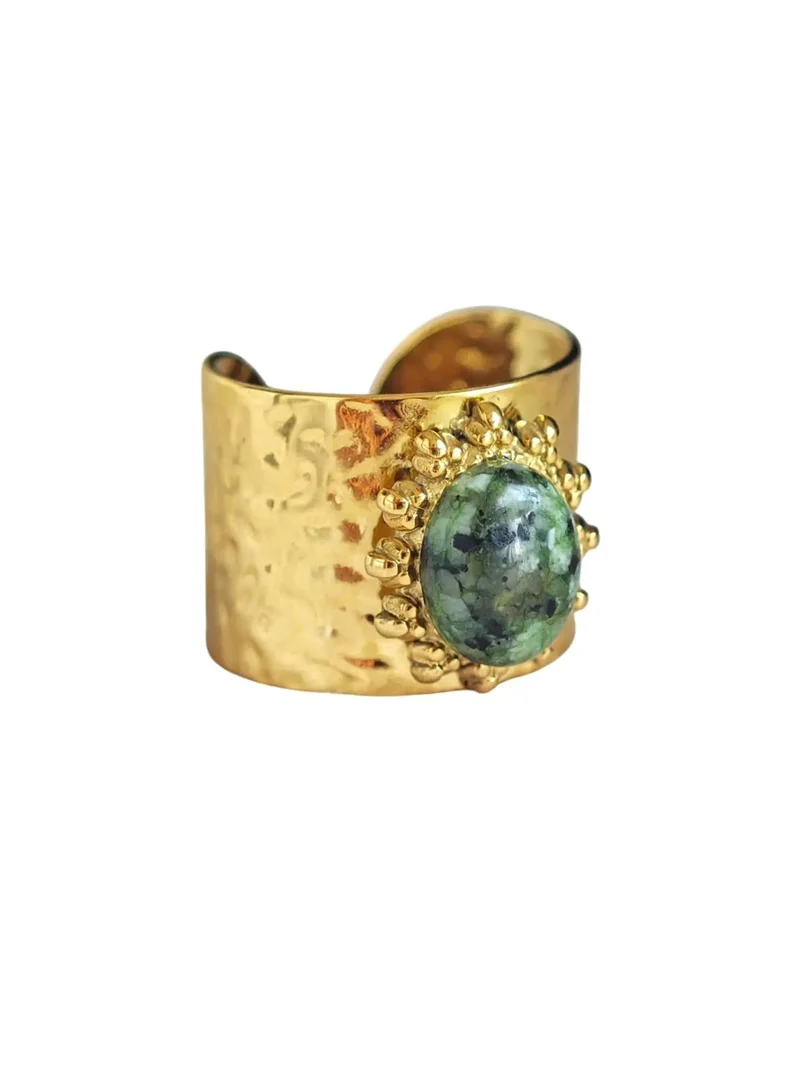 Green Solara Ring