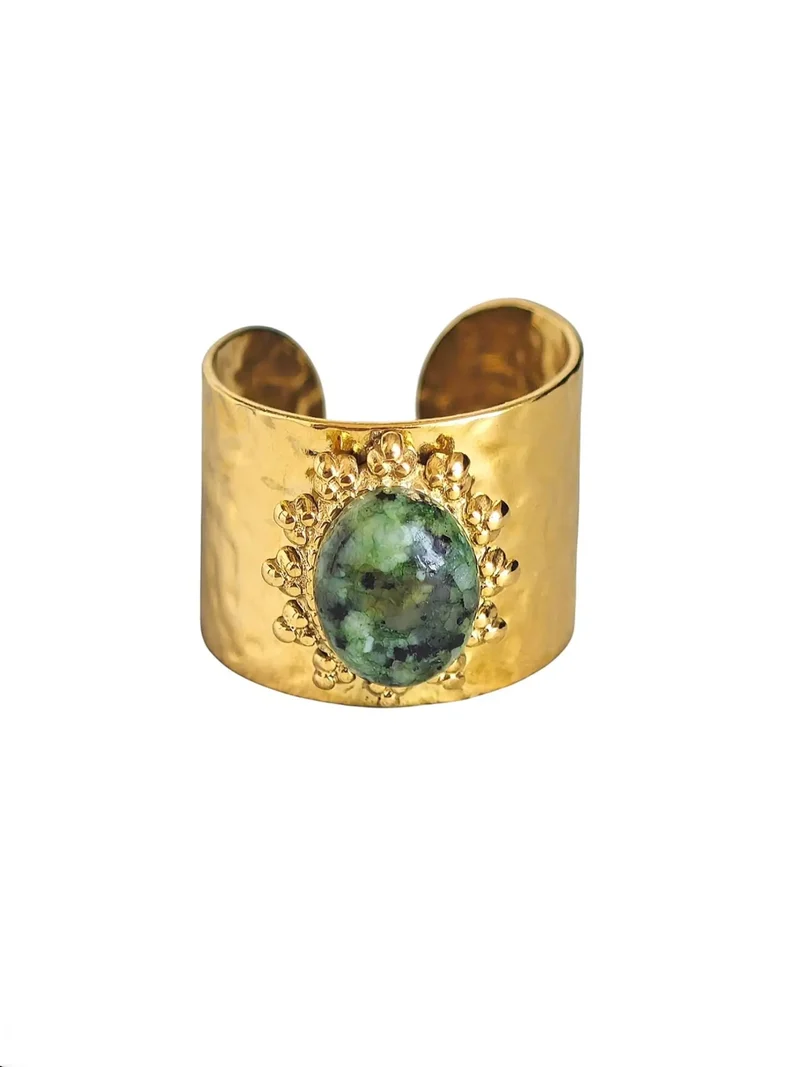 Green Solara Ring