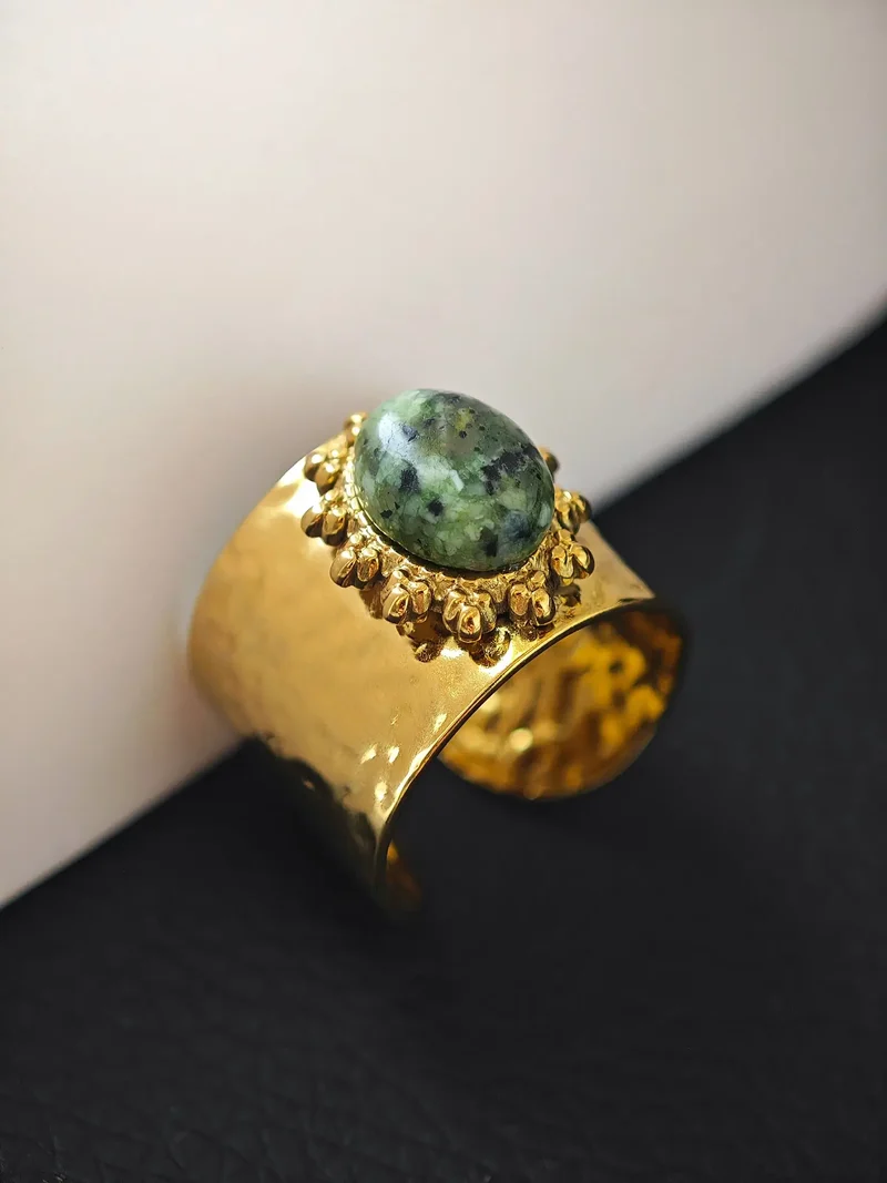 Green Solara Ring