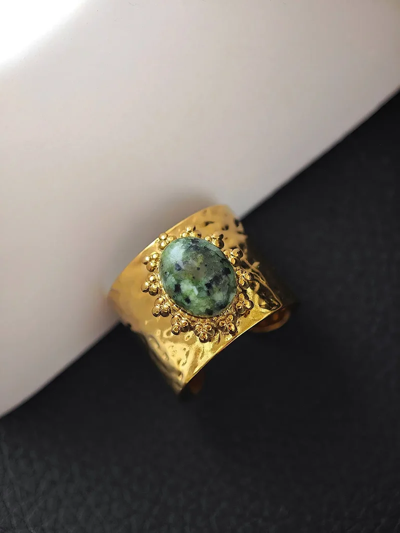 Green Solara Ring