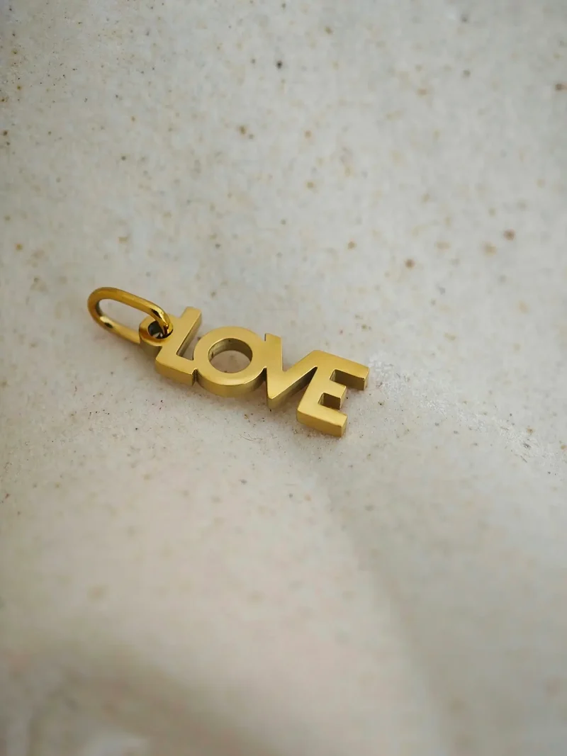 Love Stacked Charm