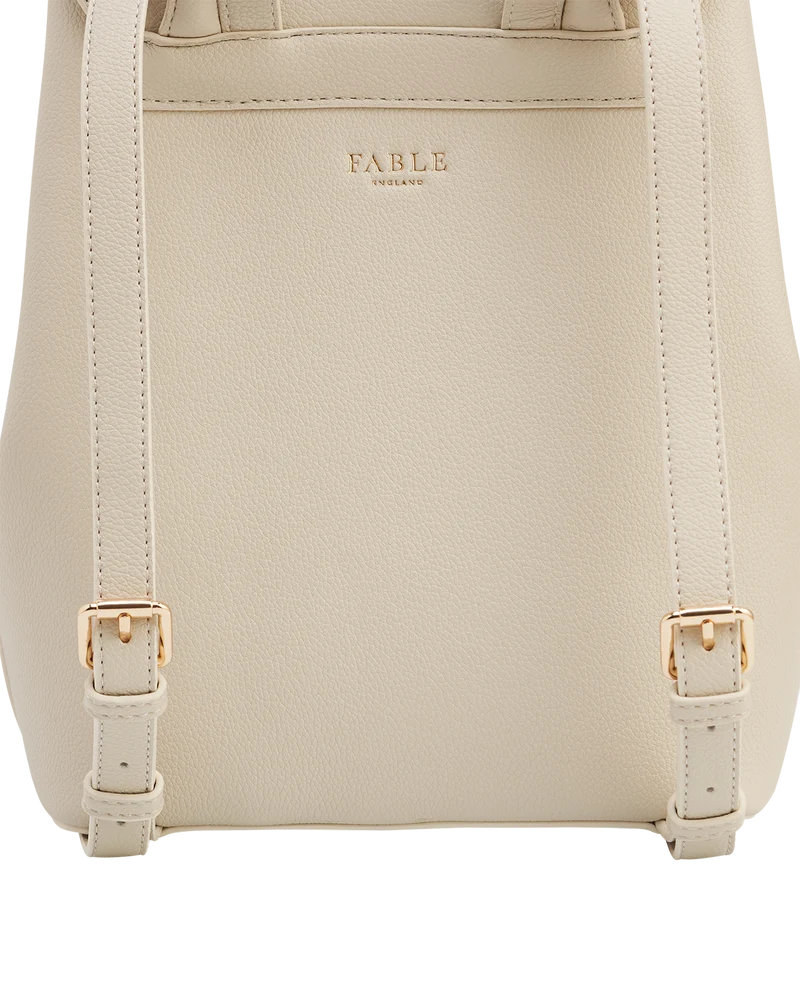 Laura Small Backpack in Stone