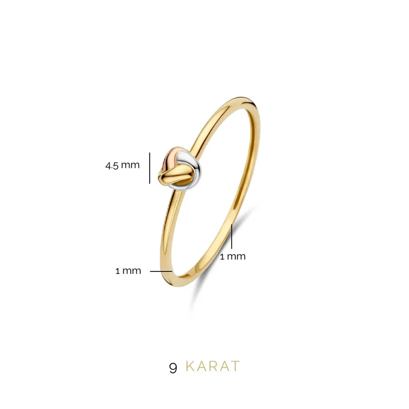 Beloro Jewels Della Spiga damen Ring 375 Gold BO330016-48