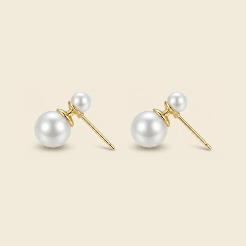Duo Eleganz | Perlenohrringe