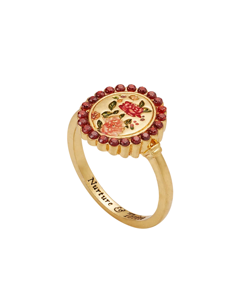 Eve Floral Ring in Gold