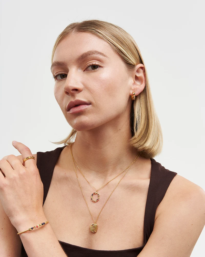 Orla Hedgerow Necklace in Gold