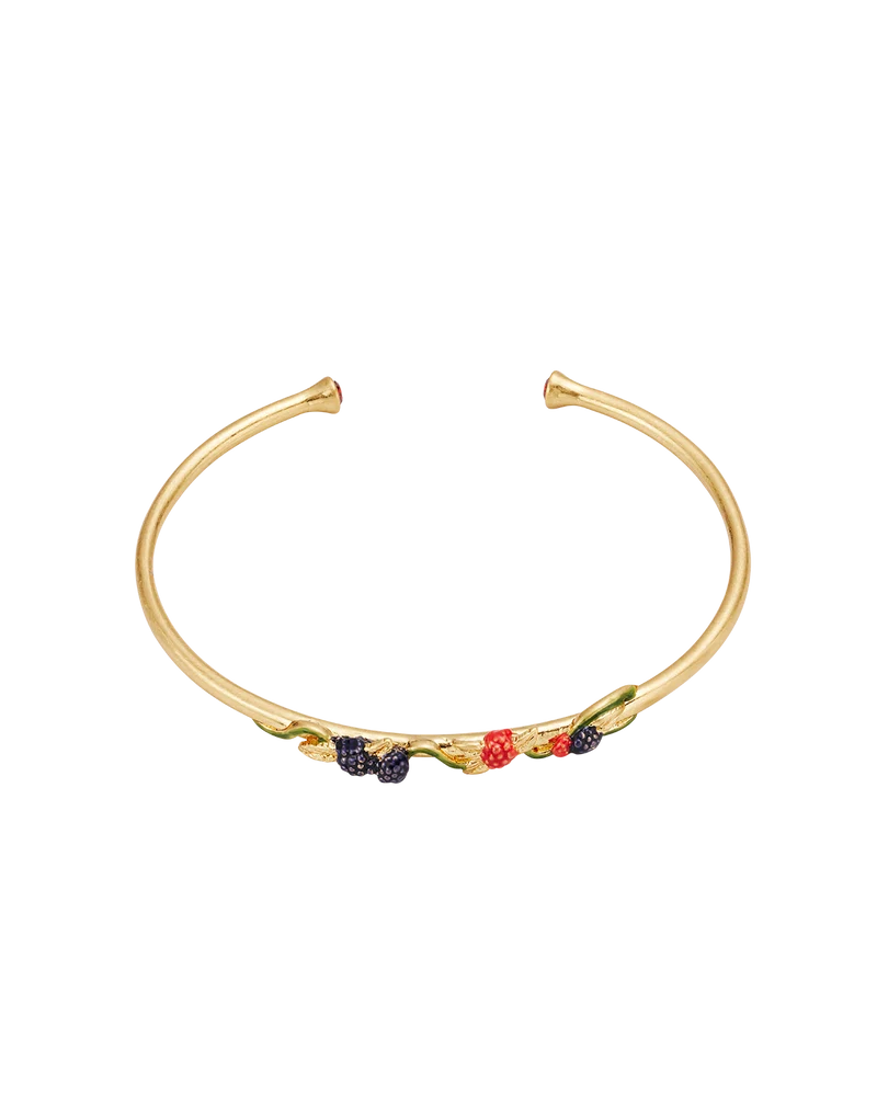 Orla Hedgerow Bangle in Gold