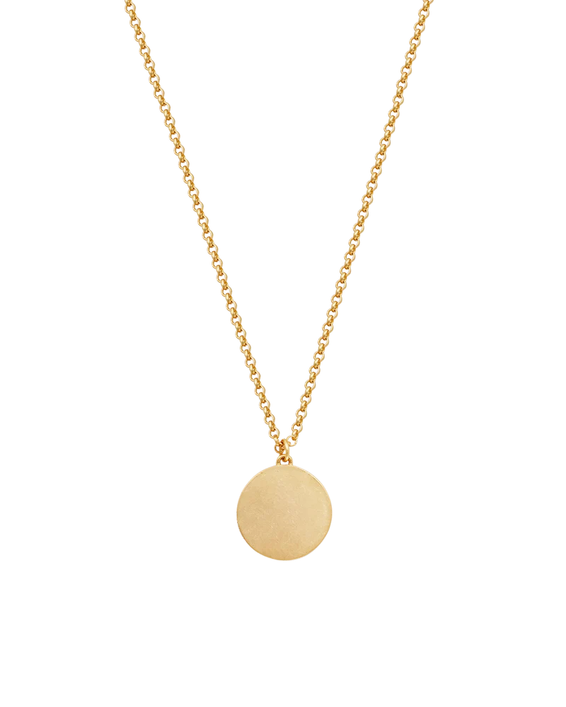 Gold Fox Spirit Guide Necklace