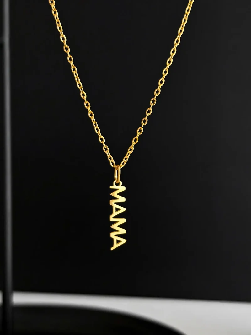 Mama Stacked Charm