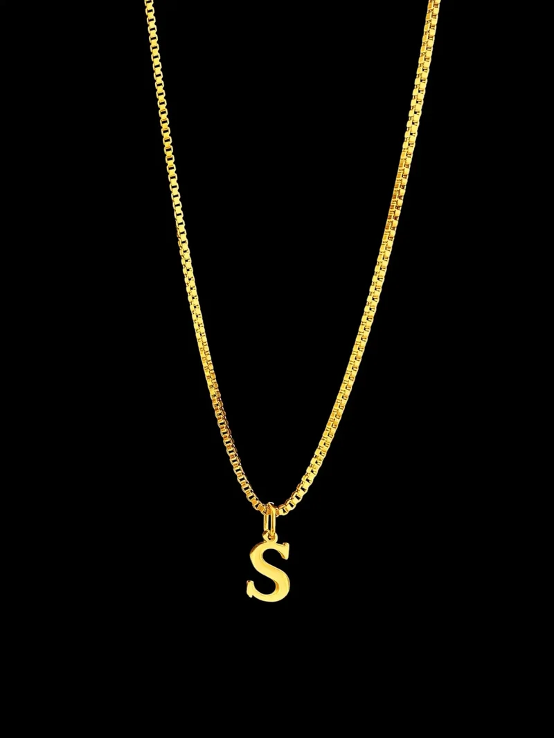 Slim Box Chain Gold