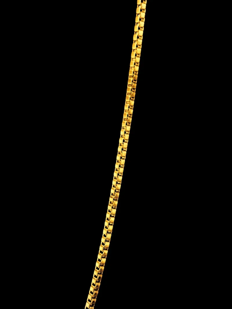 Slim Box Chain Gold