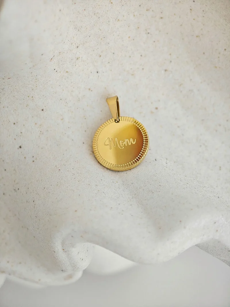 Mom Coin Charm