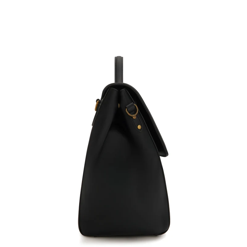 Violet Hamden Essential Bag Schwarze Handtasche mit 16.4-Zoll-Laptopfach VH21005