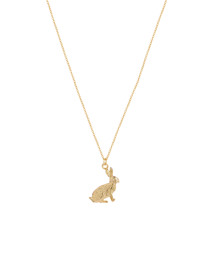 Enamel Rabbit Short Necklace