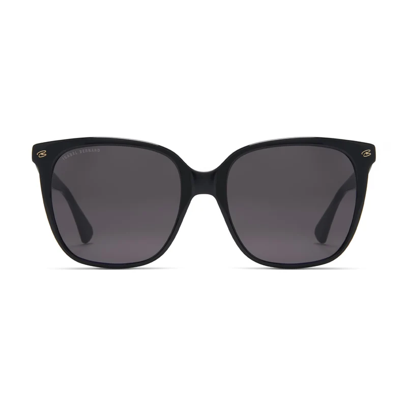 Isabel Bernard La Villette Raison Schwarz Quadratisch Sonnenbrille IB400007-01-01