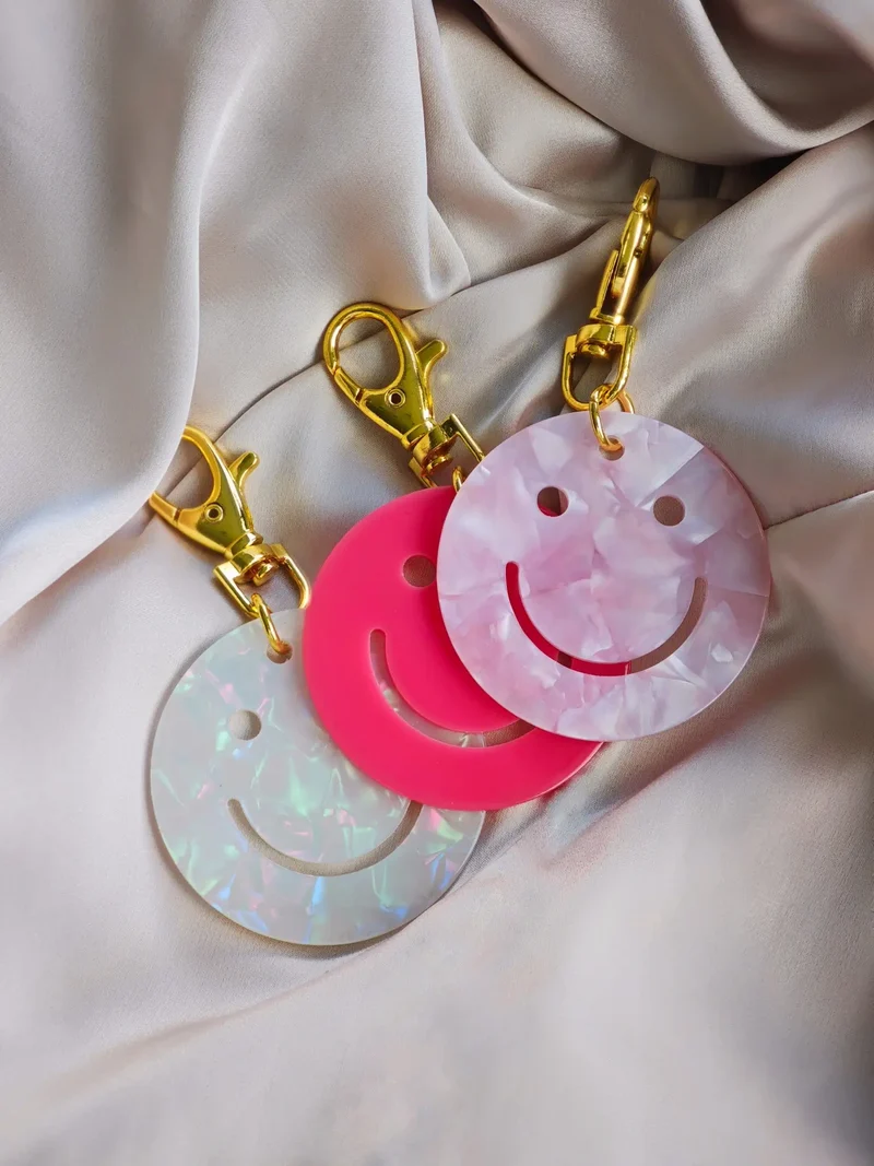 Smiley Schlüsselanhänger