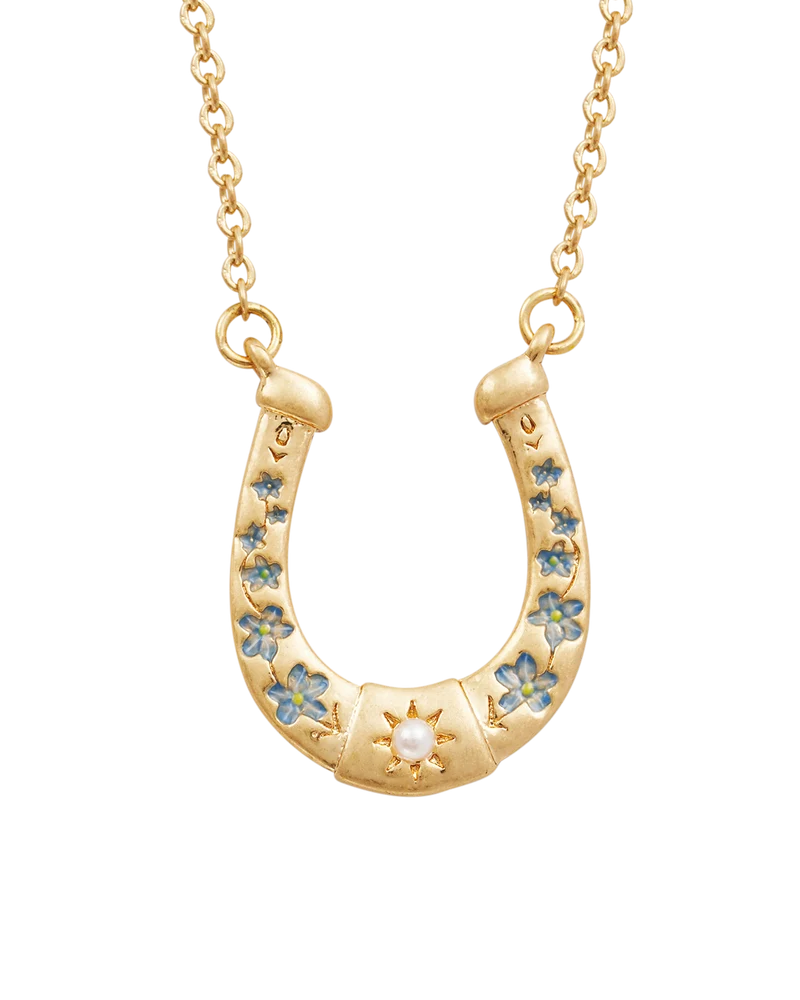 Gold Lucky in Love Necklace