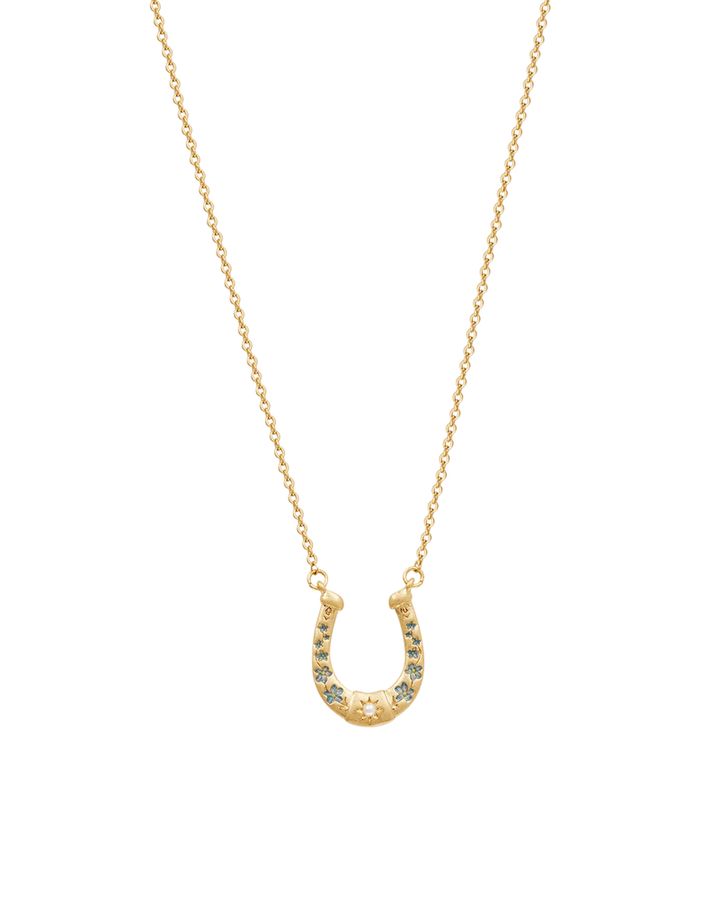 Gold Lucky in Love Necklace